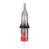 El Cartel Tattoo Cartridges V2 0.30mm 9RL Long Taper 10 pcs - cartridge shown beside the needle module