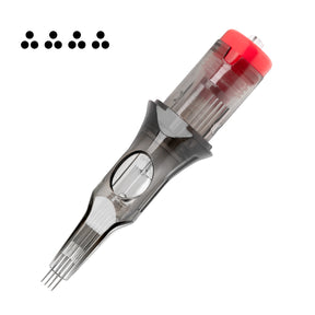 El Cartel Tattoo Cartridges V2 0.30mm RLX 4 10 pcs - single tattoo cartridge on a white background