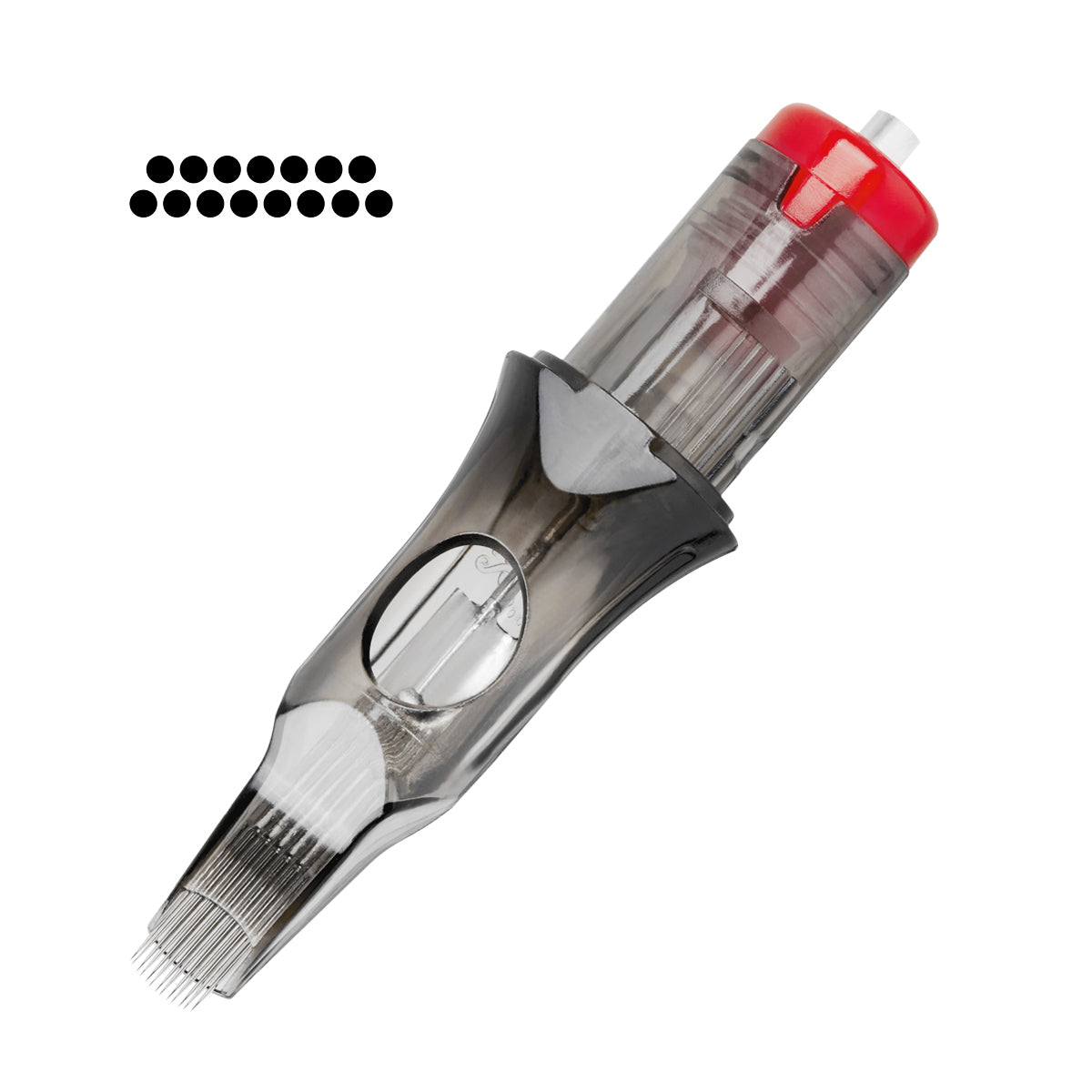 El Cartel Tattoo Cartridges V2 0.35mm 15RM 10 pcs - single tattoo cartridge on a white background
