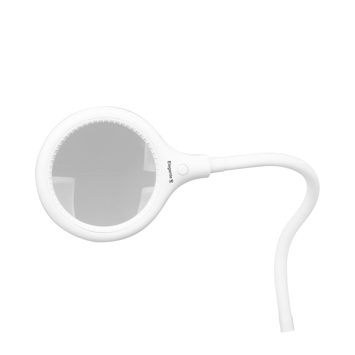 Elegante 2014-2R 30 LED SMD 3D Magnifying Desk Lamp with Base & Clamp - device housing and functional components shown on a white background