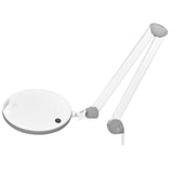Elegante 6014 60 Magnifier LED 5D Lamp with a Tripod - main unit with included components on a white background