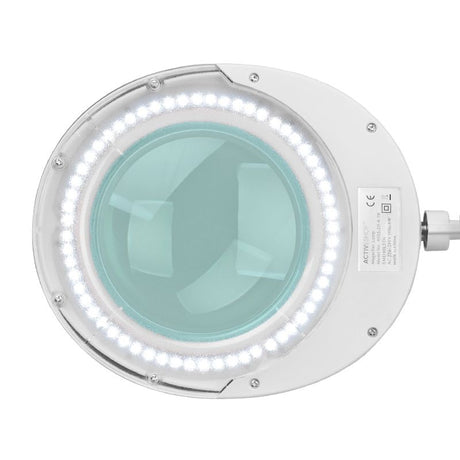 Elegante 6025 60 LED SMD 5 Diopter Magnifying Lamp with a Tripod - main unit with included components on a white background