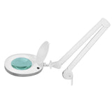 Elegante 6025 60 LED SMD 5 Diopter Magnifying Lamp with a Tripod - device housing and functional components shown on a white background