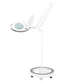 Elegante 6027 60 LED SMD 5d Magnifier Lamp with a Tripod - complete device isolated on a white background
