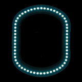 Elegante 6028 60 LED 5 Diopter Magnifying Lamp with Light Intensity Adjustment - close-up showing controls and working components