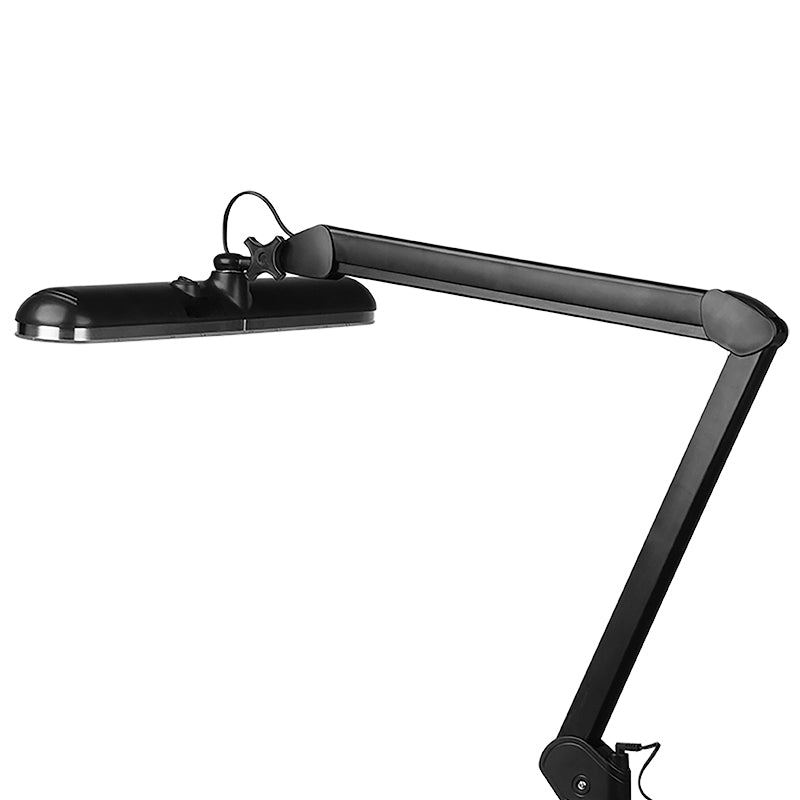 Elegante 801-l Led Work Lamp Black with Vice Light Intensity - LED task lamp showing its adjustable construction and controls