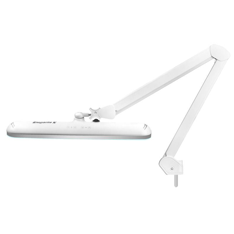 Elegante 801-tl Led Lamp with Base & Light and Colour Intensity Adjustment - LED task lamp showing its adjustable construction and controls