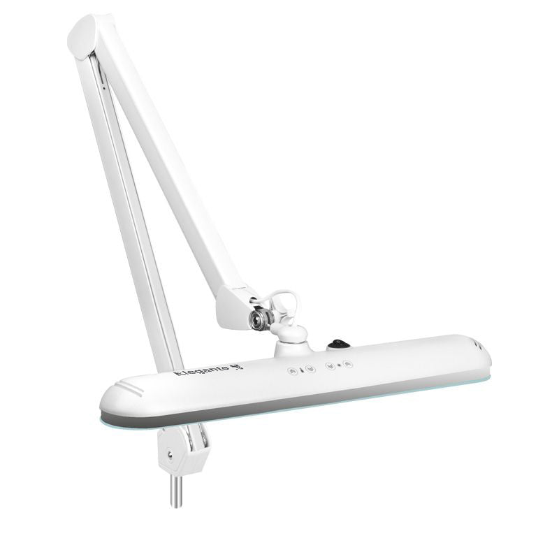 Elegante 801-tl Led Lamp with Base & Light and Colour Intensity Adjustment - LED task lamp showing its adjustable construction and controls