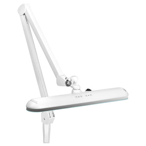 Elegante 801-TL Led Work Lamp White with Vice Light Intensity & Colour - LED task lamp showing its adjustable construction and controls