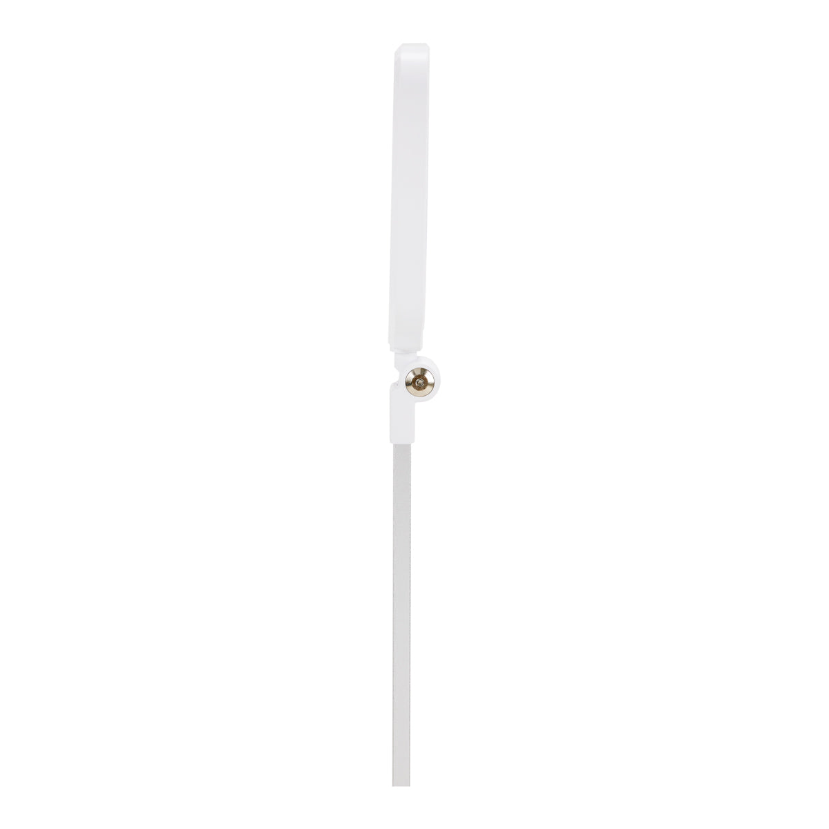 Elegante 804 Desk Led Lamp Square White - LED task lamp showing its adjustable construction and controls
