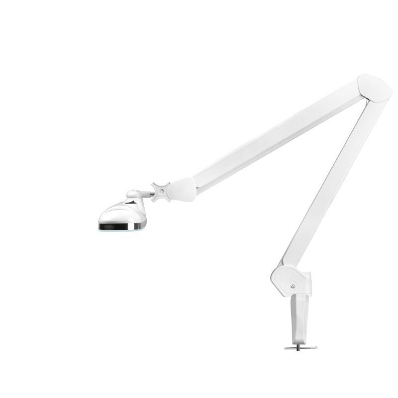 Elegante Led Workshop Lamp 801ST Standard White - LED task lamp showing its adjustable construction and controls