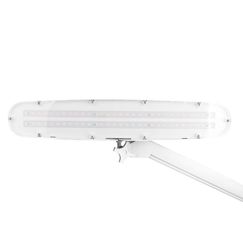 Elegante Led Workshop Lamp 801ST Standard White - LED task lamp showing its adjustable construction and controls