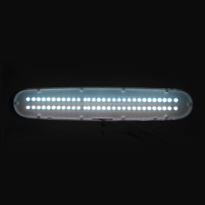 Elegante Led Workshop Lamp 801ST Standard White - LED task lamp showing its adjustable construction and controls