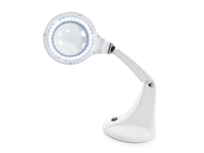Elegante Mini 30 Led Smd 5 Diopter Magnifier Lamp - device housing and functional components shown on a white background