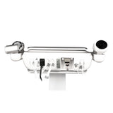 Elegante Platinum T6 Body Slimming System - treatment handpiece and connectors on a white background