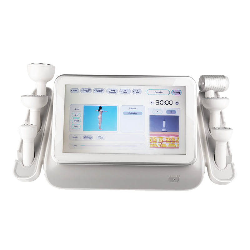 Elegante Platinum T6 Body Slimming System - dimensions and measurements shown