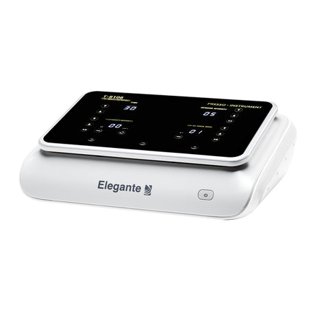 Elegante Platinum T8108 Air Pressotherapy Device For Lymphatic Drainage - complete device isolated on a white background