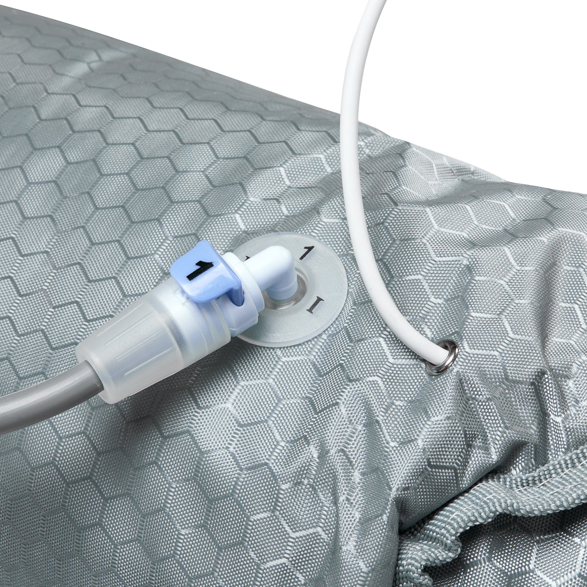 Elegante Platinum T8108 Air Pressotherapy Device For Lymphatic Drainage - close-up showing controls and working components