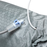 Elegante Platinum T8108 Air Pressotherapy Device For Lymphatic Drainage - close-up showing controls and working components