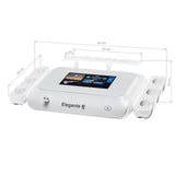 Elegante Platinum T9 Multifunctional Salon Device - device housing and functional components shown on a white background