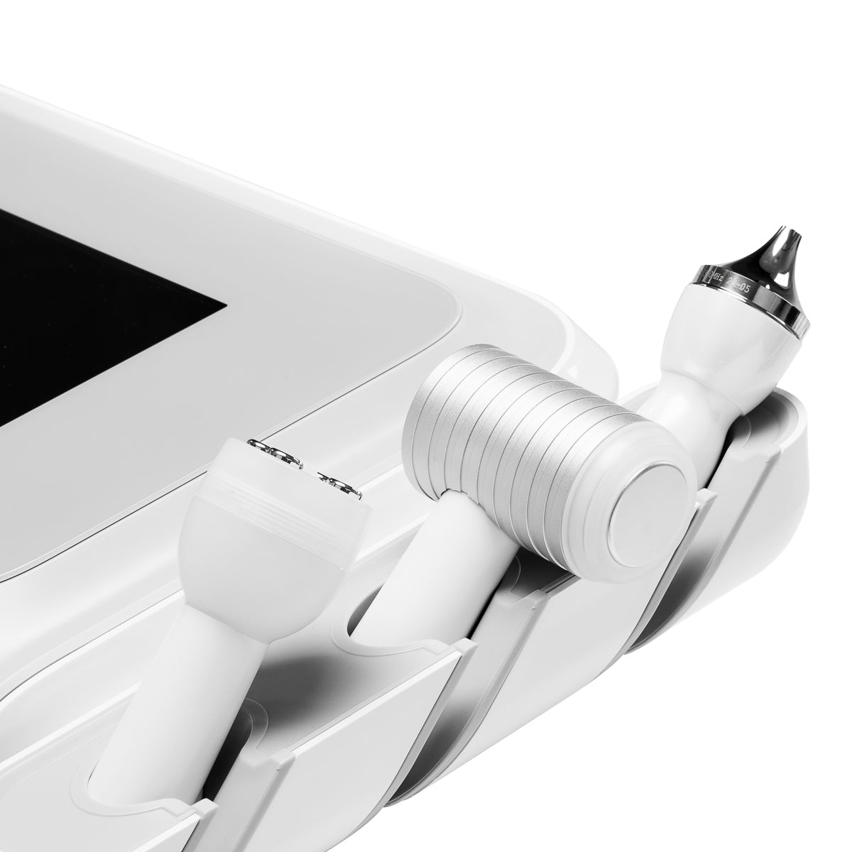 Elegante Platinum T9 Multifunctional Salon Device - close-up showing treatment handpieces and device components