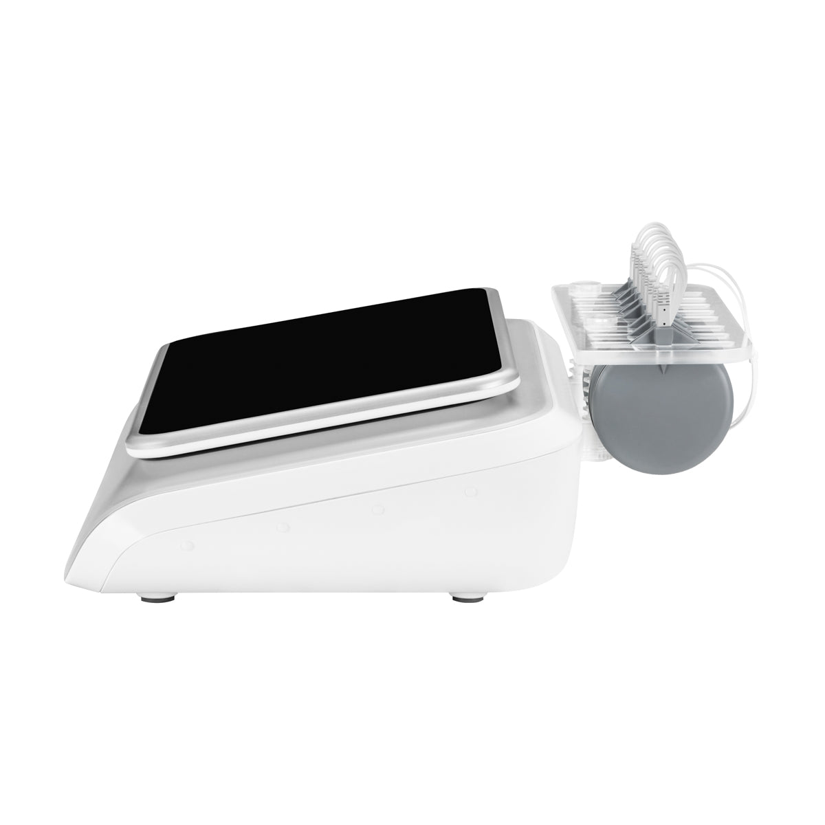 Elegante Platinum T9116 Electrostimulation Salon Device - device housing and functional components shown on a white background