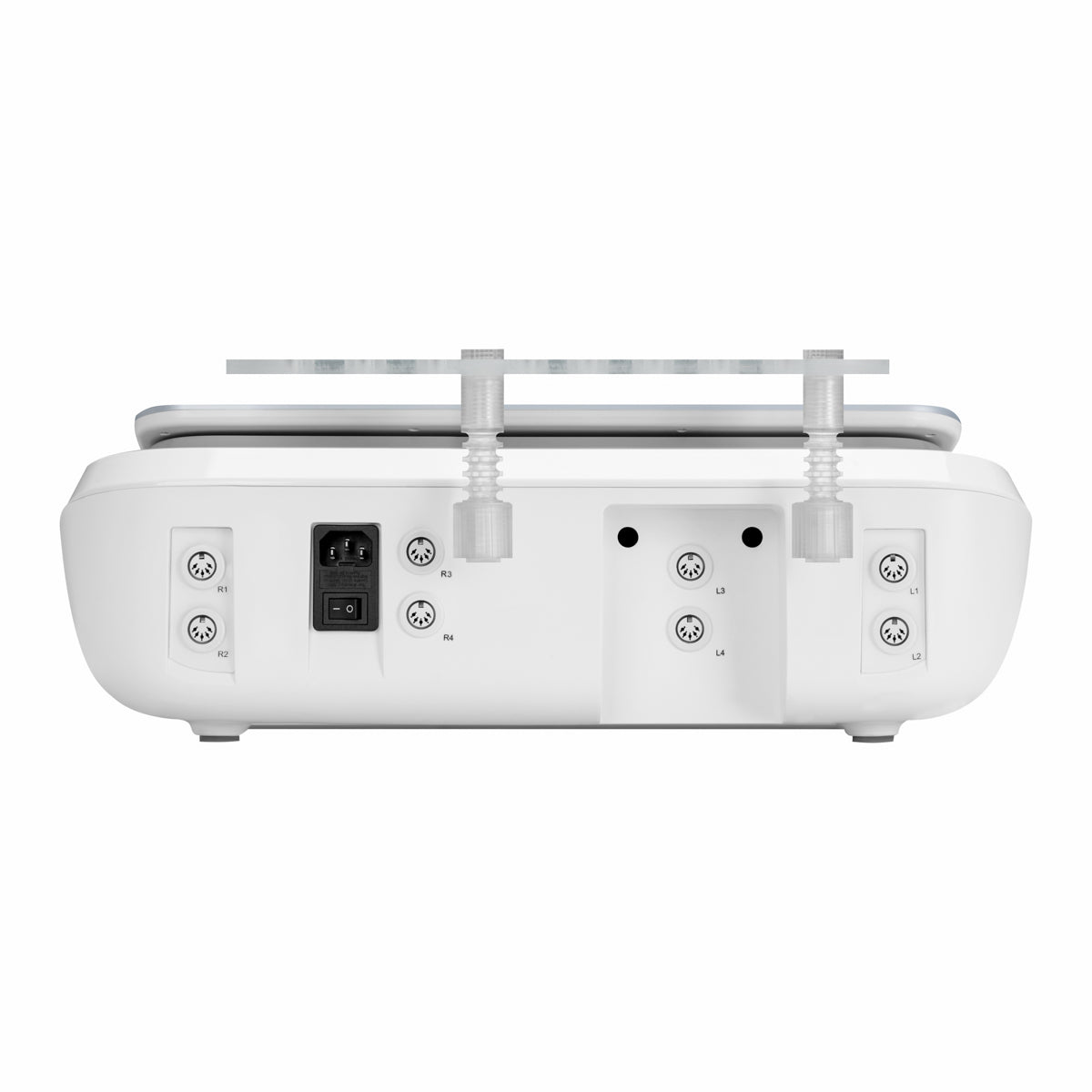 Elegante Platinum T9116 Electrostimulation Salon Device - device housing and functional components shown on a white background