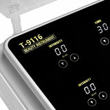 Elegante Platinum T9116 Electrostimulation Salon Device - close-up showing controls and working components