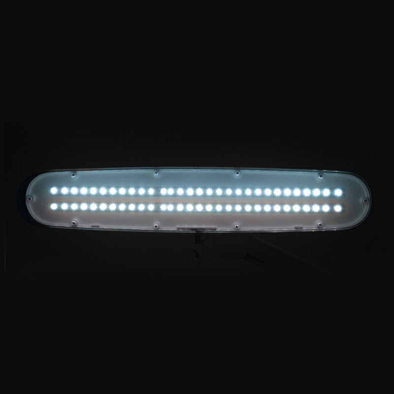 Elegante Workshop Led Lamp 801-l with Vice Light Intensity Adjustment - LED task lamp showing its adjustable construction and controls