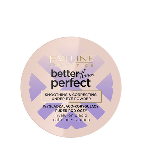 Eveline Better Than Perfect Under Eye Powder Smoothing & Correcting - retail powder box on a white background
