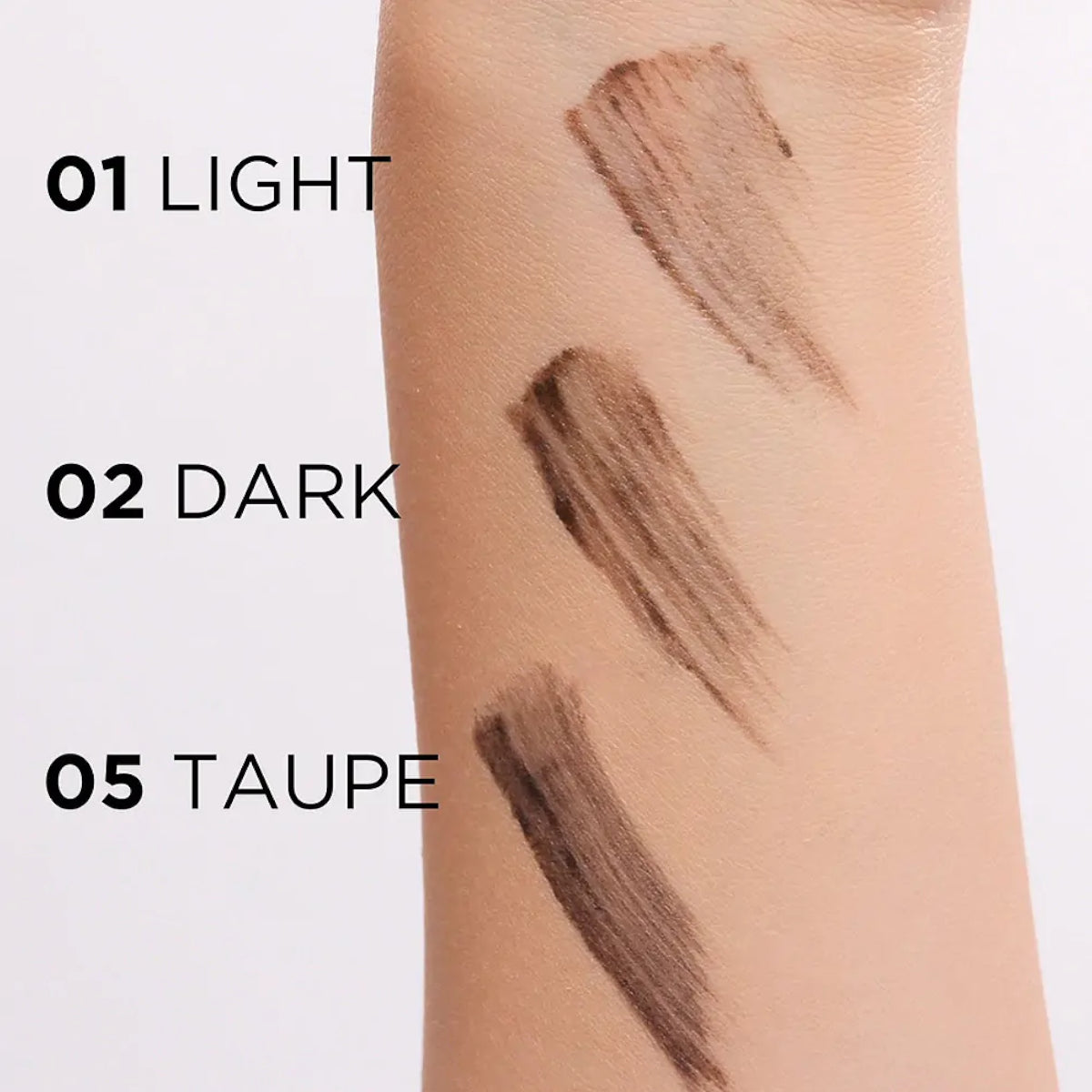 Eveline Brow & Go Eyebrow Mascara Swatches