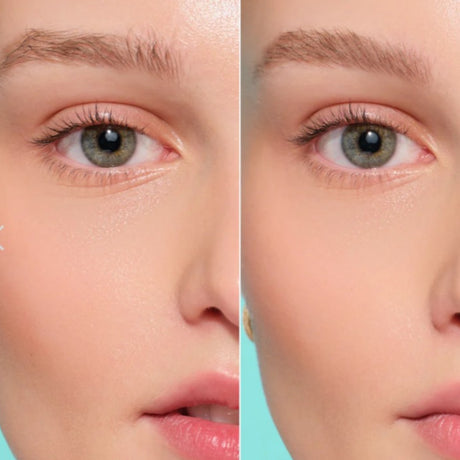 Eveline Brow Glue Fluff & Fix Gel Extra Hold - before-and-after results
