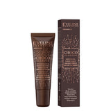 Eveline Choco Glamour Nourishing & Moisturising Lip Balm Serum - retail packaging on a white background