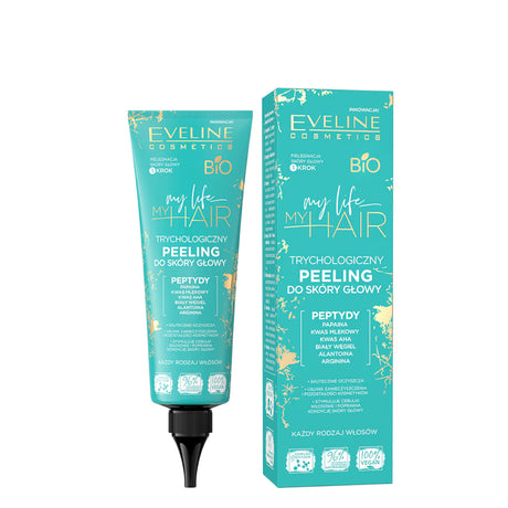 Eveline My Life My Hair Trichological Scalp Scrub - isolated on a white background