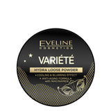 Eveline Variete Hydra Loose Powder Cooling & Blurring Effect - retail powder box on a white background