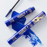 Eveline Variete Ultra Lenght & Volume Blue Mascara - mascara product presentation on a white background
