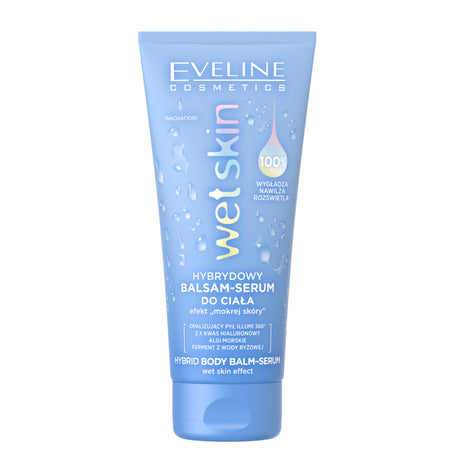 Eveline Wet Skin Hybrid Body Balm Serum Wet Skin Effect - isolated on a white background