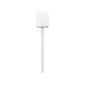 Exo 10mm Hard Sanding Caps 150 Grit White - 10 Pack - isolated on a white background