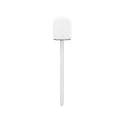 Exo 10mm Hard Sanding Caps 220 Grit White - 10 Pack - isolated on a white background