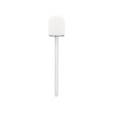 Exo 10mm Hard Sanding Caps 220 Grit White - 500 Pack - isolated on a white background