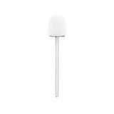 Exo 10mm Hard Sanding Caps 60 Grit White - 10 Pack - isolated on a white background
