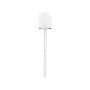 Exo 10mm Hard Sanding Caps 60 Grit White - 10 Pack - isolated on a white background