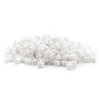 Exo 10mm Hard Sanding Caps 60 Grit White - 500 Pack - isolated on a white background