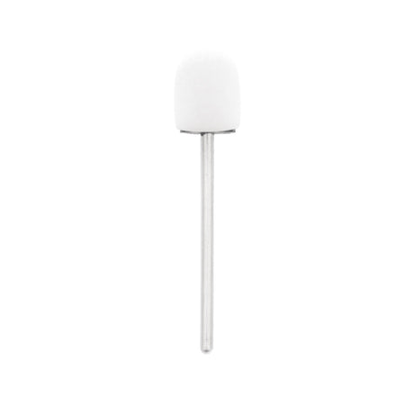 Exo 10mm Hard Sanding Caps 60 Grit White - 500 Pack - isolated on a white background