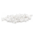Exo 10mm Hard Sanding Caps 80 Grit White - 100 Pack - isolated on a white background
