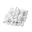 Exo 13mm Hard Sanding Caps 150 Grit White - 10 Pack - isolated on a white background