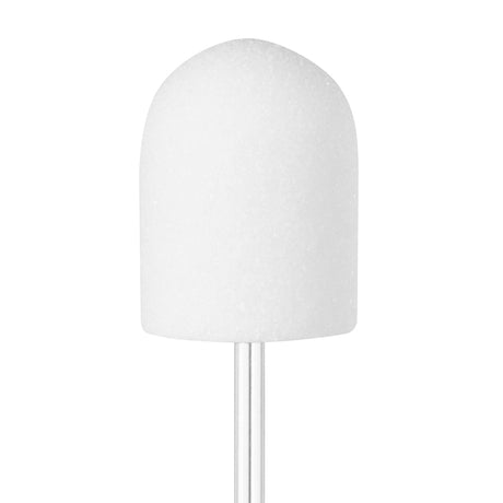 Exo 13mm Hard Sanding Caps 150 Grit White - 10 Pack - isolated on a white background