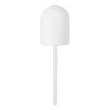 Exo 13mm Hard Sanding Caps 150 Grit White - 10 Pack - isolated on a white background