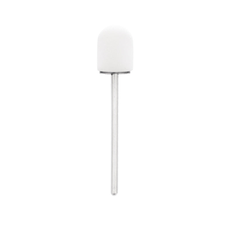 Exo 13mm Hard Sanding Caps 220 Grit White - 10 Pack - isolated on a white background