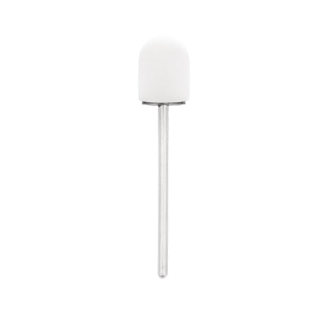 Exo 13mm Hard Sanding Caps 220 Grit White - 10 Pack - isolated on a white background